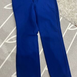 Banana Republic Blue Chinos with Slim Fit and Smooth Texture
